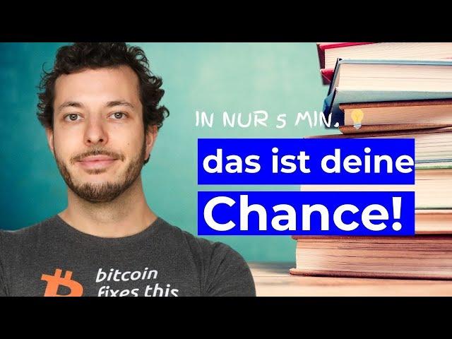 Bitcoin verstehen in nur 5 Min!  Das lernst du NICHT in der Schule@Blocktrainer