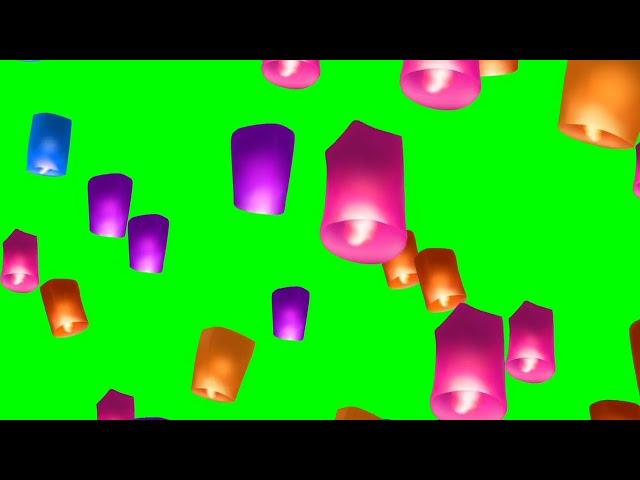 Balloon Sky Green Screen VFX | Balloon Green Screen Effects
