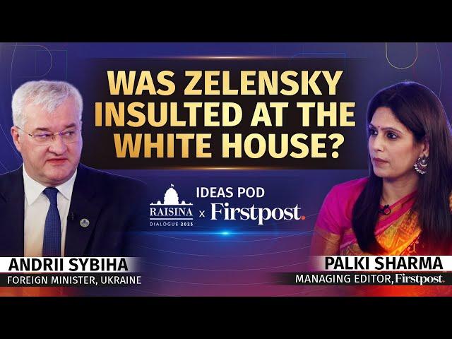 “Need Trump To End War,” Says Ukraine’s Foreign Minister | Firstpost Ideas Pod | N18G