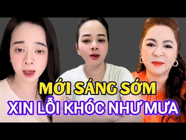 Kim Oanh MỚI SÁNG SỚM ĐÃ LÊN KHÓC LÓC XIN LỖI cô Nguyễn Phương Hằng nhiệt tình