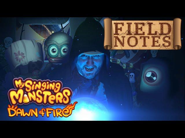 My Singing Monsters - Spooktacle Jr. 2024 Field Notes