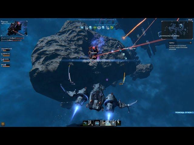 Star Conflict PVE Охотник JAGUAR и Species-SpacePredators бой #1