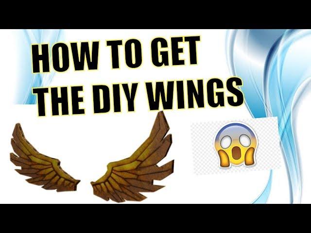 ROBLOX HOW TO GET THE DIY GOLDEN BLOXY WINGS - BLOXY EVENT