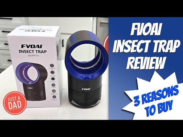 FVOAI Indoor Insect Fly Trap Unboxing & REVIEW