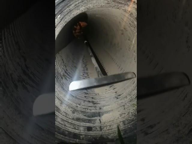 Clever Culvert Cleaning Method / FEIMIRE /Drains and Culvert Cleaning/culvert pipe cleaning-Shorts