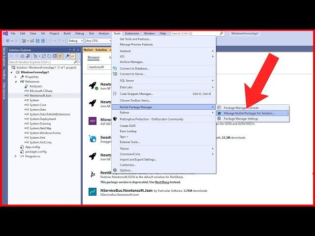 Visual Studio how to add nuget package | Visual Studio 2022 how to add nuget package