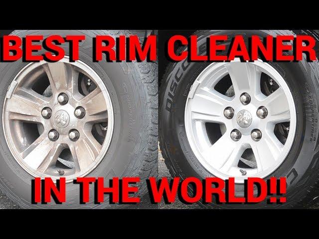 BEST RIM CLEANER IN THE WORLD! --And FREE