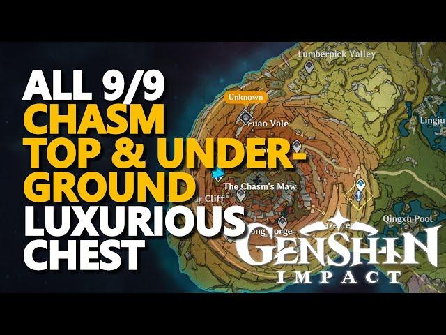 All Chasm Luxurious Chest Genshin Impact