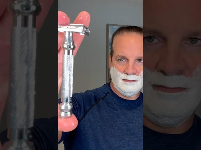 Beginner’s Razor Shave in a Minute! Parker 99R #heavy #skincare #shaving #smooth #best #close #new