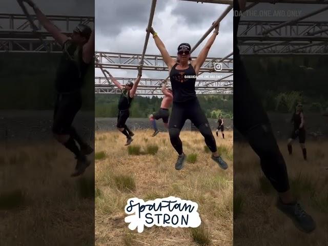 Spartan race monkey bars! #spartan #monkeybars #fitness #challenge #strong #womenempowerment