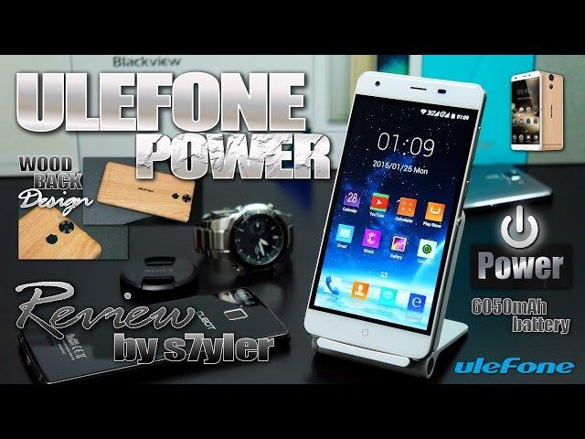 Ulefone Power (In-Depth Review) 5.5", 6050mAh, IR Blaster, 2.5D Glass // Video by s7yler