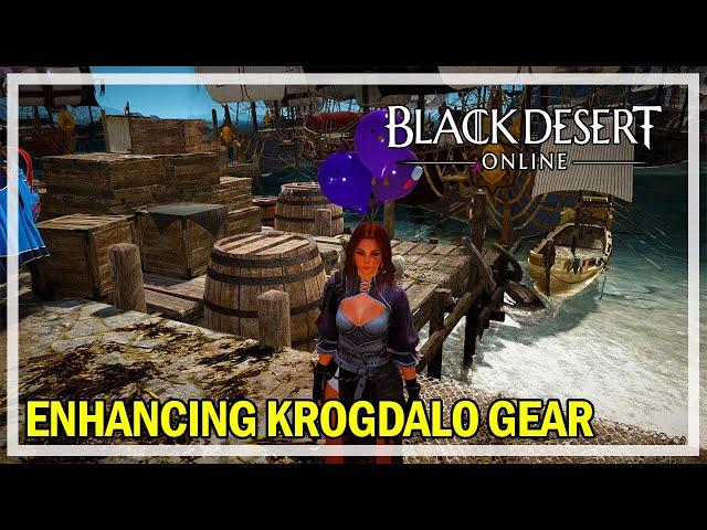 Black Desert Online - Enhancing Krogdalo Horse Gear