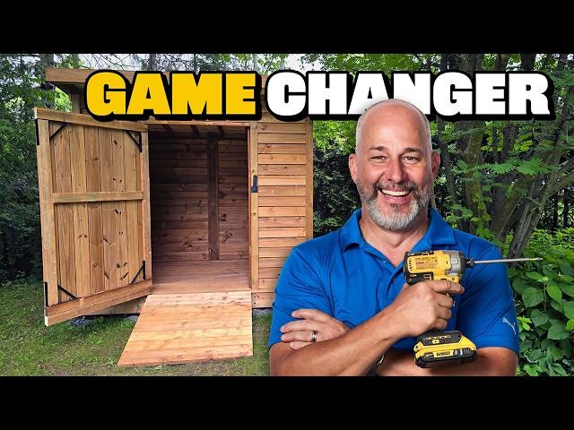 Easiest Shed Door System Ever