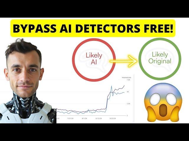 How I Bypass AI Detectors in 1 Click (FREE!)