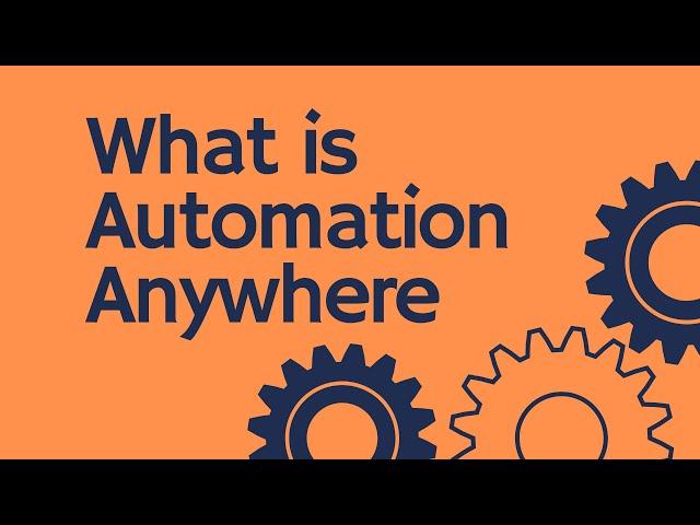 Automation Anywhere tutorial 01 - What is Automation Anywhere | Architecture | RPA Training