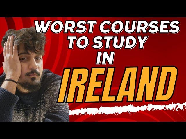 DON'T Waste Your Time! Ireland's Most Disappointing Study Programs