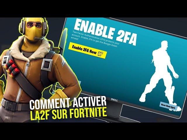 Comment activer la2f sur Fortnite (2024)