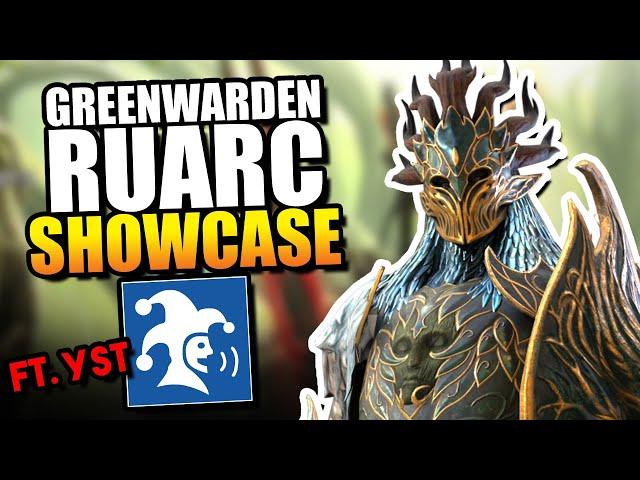 GREENWARDEN RUARC Showcase ft.@YST_Verse - the first TAUNT Champ! | Raid: Shadow Legends (Test Server)