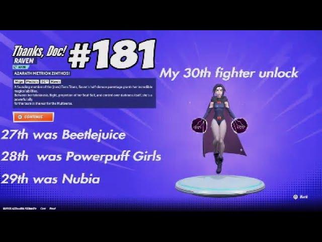 MultiVersus random fighter part 181 (I finally unlock Raven).