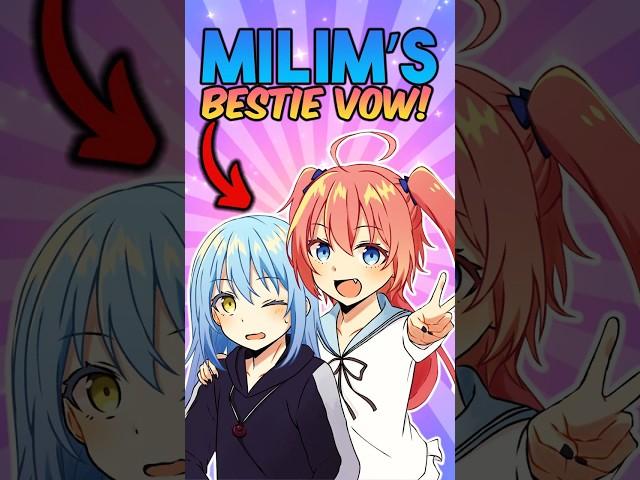How Milim Proved Her Friendship With Rimuru! #thattimeigotreincarnatedasaslime#slime #tensura