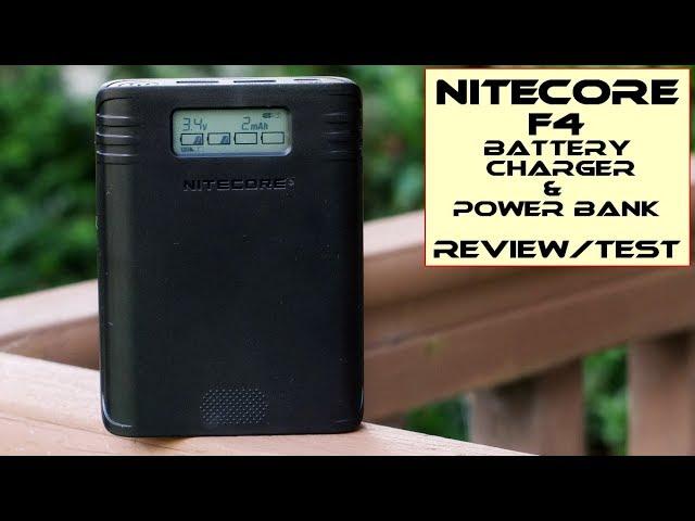 Nitecore F4 Charger/Power Bank: Review & Test