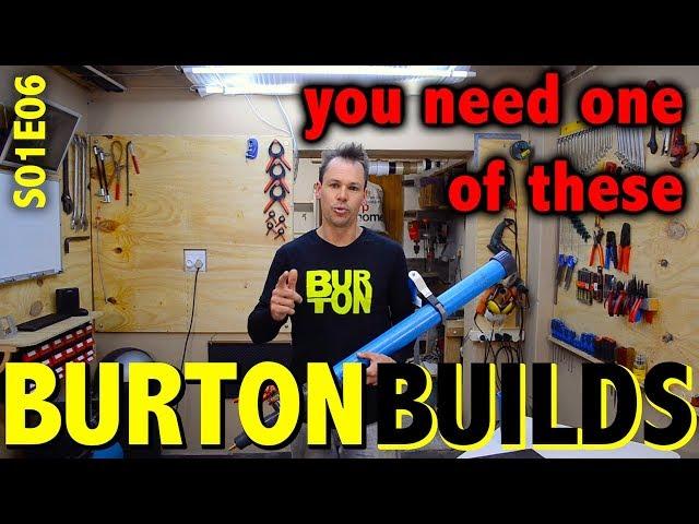 T-Shirt Cannon How To DIY Guide - BURTON BUILDS