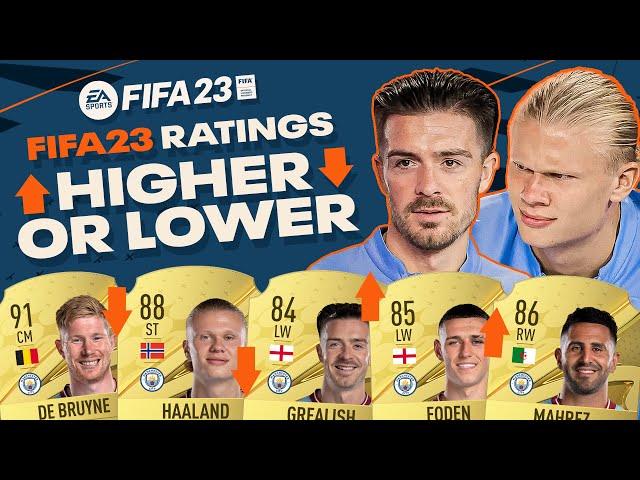 MAN CITY FIFA 23 RATINGS! | “If it’s higher, I will leave”  " | Grealish, Haaland, Ake & Palmer!