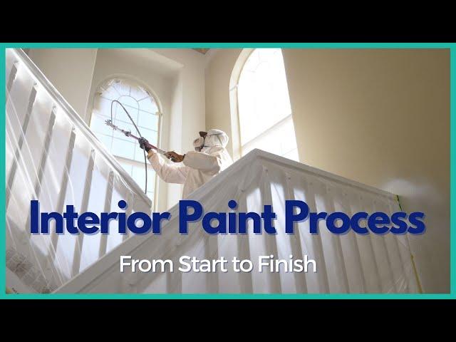 Our Interior Paint Process From Start to Finish #interiorpainting #painting #denver