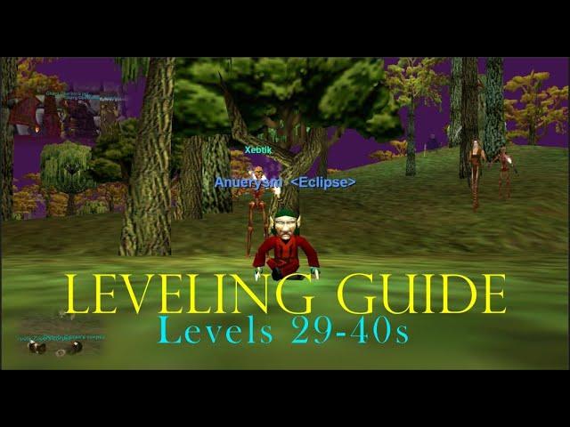 Everquest P99 - Embracing the Grind! Necromancer Leveling 29-40s