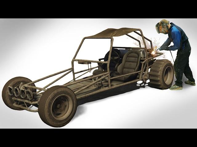 DUNE - BUGGY from GTA5 Do it yourself. Frame and suspension for Dune buggy. Part 1.