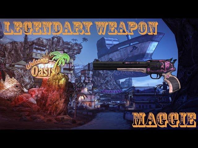 Borderlands 2 легендарные пушки - #9 Maggie (Макси)