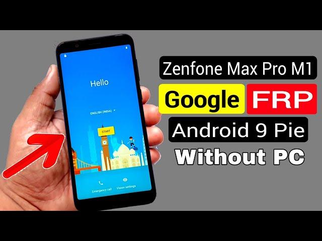 Asus Zenfone Max Pro (M1) ZB601KL/ZB602K Bypass Google Account/FRP Lock |ANDROID 9 Without PC