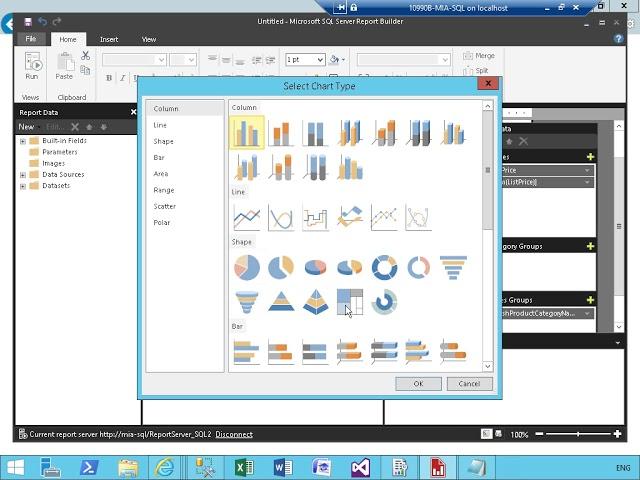 16 Report Builder for SSRS Chart Demo