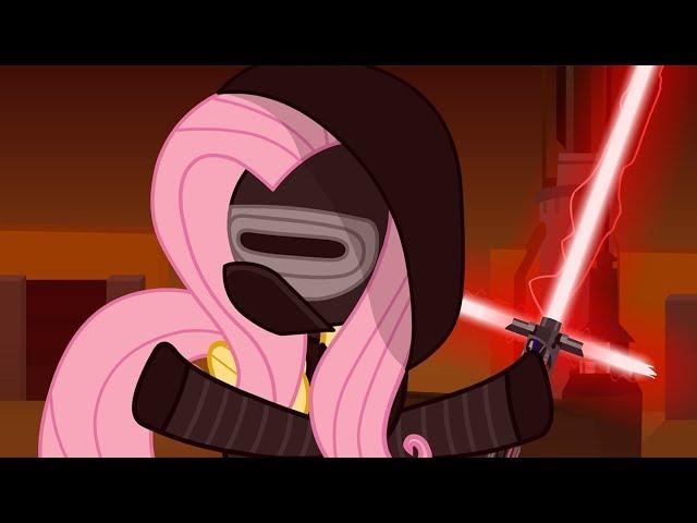 Анимация «Звездные войны на понячий лад»/The Force Awakens Re-enacted by Ponies РУССКИЙ ДУБЛЯЖ