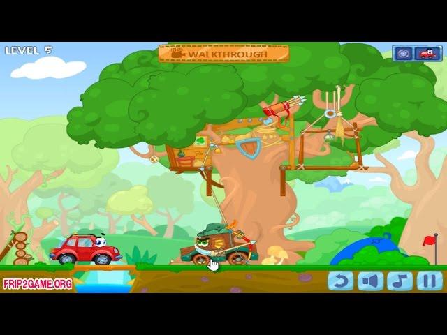 Wheely 6 Fairytale walkthrough Level #5