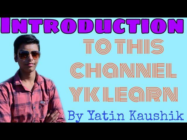 Intro | YK LEARN