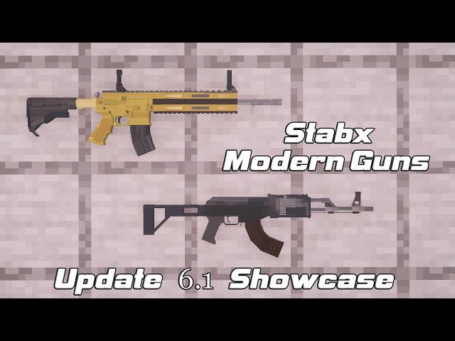 Stabx Modern Guns Final Update 6.1 Showcase