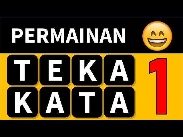 PERMAINAN TEKA KATA BAHAGIAN 1  GEMBIRA EDUTV 2020