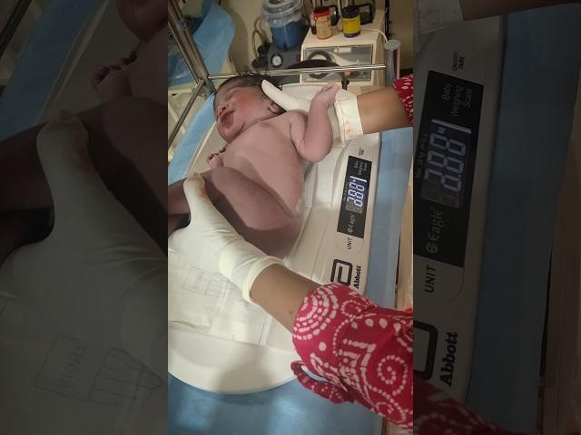 Perfect weight for newborns: Secrets revealed! #shorts