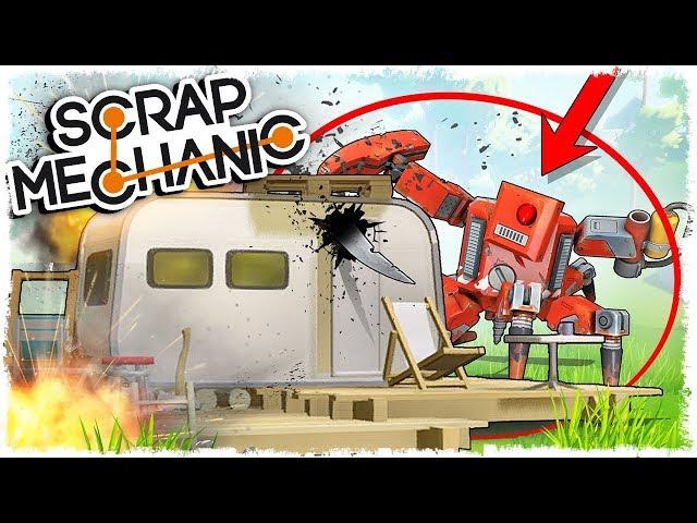 ВОТ И ВСЕ... ВЫЖИВАНИЕ В SCRAP MECHANIC: SURVIVAL!!!