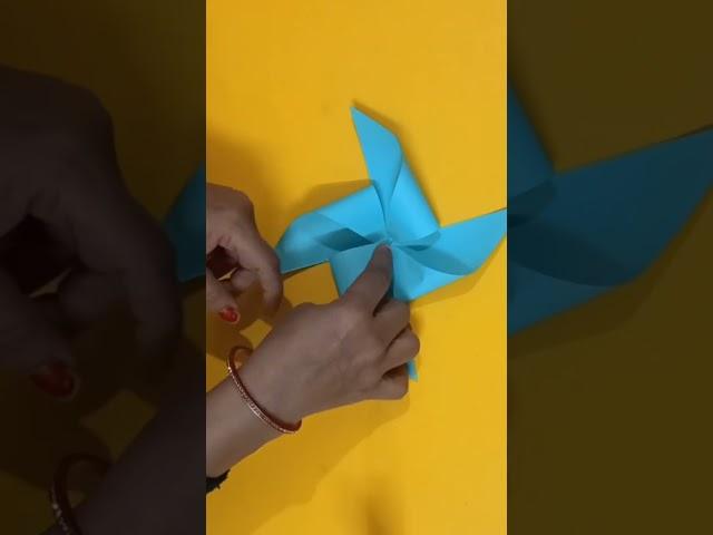 How to make paper Pinwheel # Paper Windmill# Full video @Decor with Diy