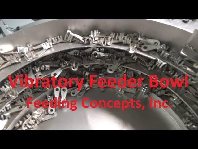 CUSTOM WELDED VIBRATORY FEEDER BOWL SATISFYING ROBOT- Feeding Concepts, Inc.