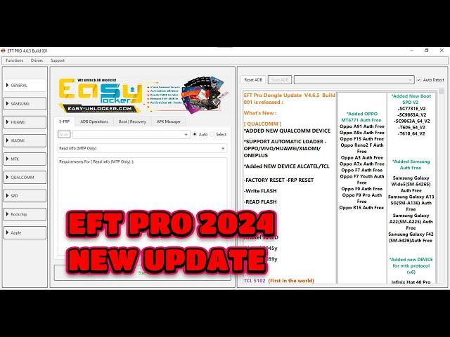 Eft pro dongle /Eft pro tool /Eft pro tool dongle /FREE ICLOUD BYPASS | EFT PRO 2024 NEW UPDATE