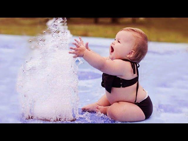 Water Slides for Baby with Spelling - Indoor Family Water Park Fun