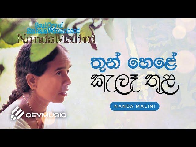 Thunhele Kele Thula(තුන්හෙළේ කැලෑතුළ) - Dr. Nanda Malini, Prof. Sunil Ariyaratne | Lyric Video 1980