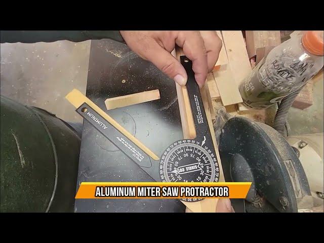 Aluminum Miter Saw Protractor