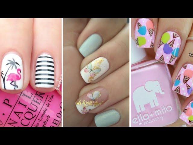 stylish nail art tutorial.beautiful designs.mk fashion and beauty