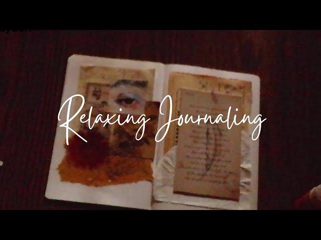 A Relaxing Art Journaling