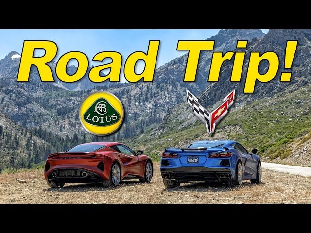 Emira & C8 Corvette Road Trip - Best of the West | Everyday Driver