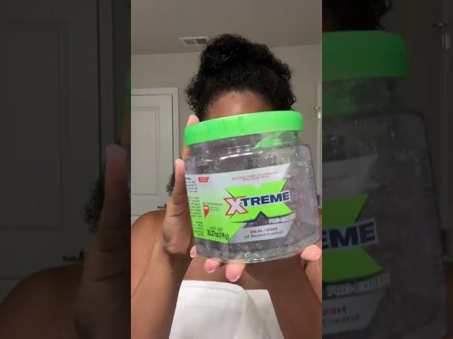 Wash n Go routine ft Wet Line Xtreme gel on my Natural Hair for the FIRST TIME!